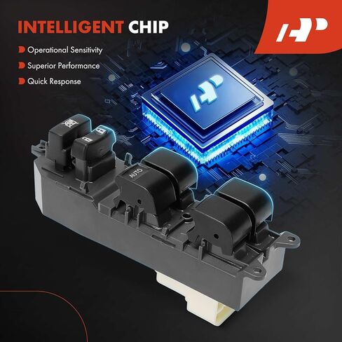 A-Premium Driver Side Master Power Window Switch Compatible with Toyota Corolla 2014-2019, Corolla iM 2017-2017, RAV4 2013-2018, with Auto Up/Down in Saudi Arabia