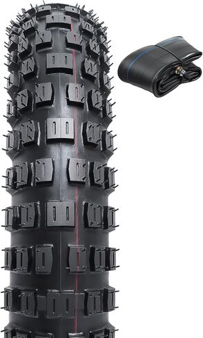 2.75-10 4PR TT 37J Dirt Bike Front/Rear Tire and Heavy Duty Inner Tube Compatible with 2.75-10 Off Road Pit Bike/Motorcycle Tire(P-117) in Saudi Arabia