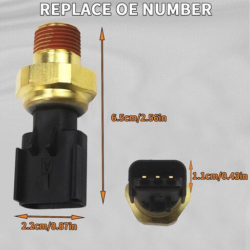 Engine Oil Pressure Sensor, Compatible with Chrysler 200, Cherokee, Renegade, Dart 2.0L 2.4L 2013-2017, Oil Pressure Switch Sender Unit Replace 68145662AB, 68145662AA, PS753 in Kuwait