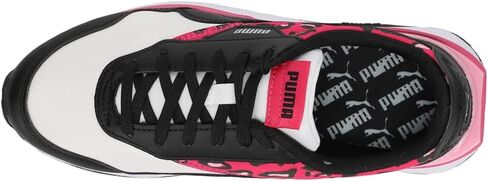PUMA Kids Girls Cruise Rider Summer Roar Leopard Sneakers Shoes Casual - Black in Saudi Arabia