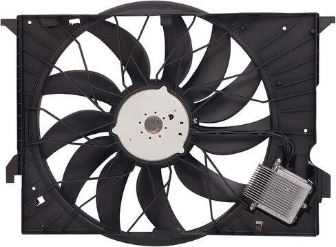 Engine Cooling Fan Assembly for 2008-2014 for Mercedes-Benz CL65 AMG, 2007-2013 for Mercedes-Benz S65 AMG, Replace263586 in Kuwait