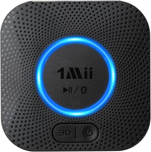 1Mii Bluetooth Receiver, HiFi Wireless Audio Adapter, Bluetooth 5.1 Receiver with 3D Surround aptX HD aptX Low Latency for Home Music Streaming Stereo System B06 Plus in Kuwait