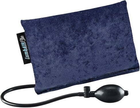 Innotech LumbAIRPlus – Premium Portable Inflatable Lumbar Support Cushion with Enhanced Adjustable Air System for Customized Comfort, Navy in Saudi Arabia