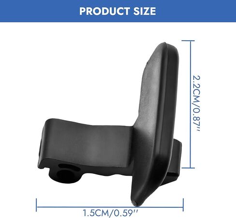 مسند ذراع وحدة التحكم المركزية باللون الأسود يستبدل مشبك المزلاج 84660A7000 84660-A7000 84660A700WK قطع غيار السيارة المتينة المتوافقة مع Kia Forte 2014 2015 2016 ملحقات السيارات in Kuwait