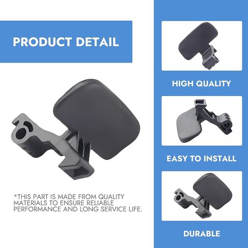 مسند ذراع وحدة التحكم المركزية باللون الأسود يستبدل مشبك المزلاج 84660A7000 84660-A7000 84660A700WK قطع غيار السيارة المتينة المتوافقة مع Kia Forte 2014 2015 2016 ملحقات السيارات in Kuwait