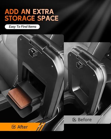 CDEFG Center Console Armrest Hidden Box Organizer for Toyota Land Cruiser 2024 2025 2026 Accessories (NOT for Cool Box Console) in Saudi Arabia