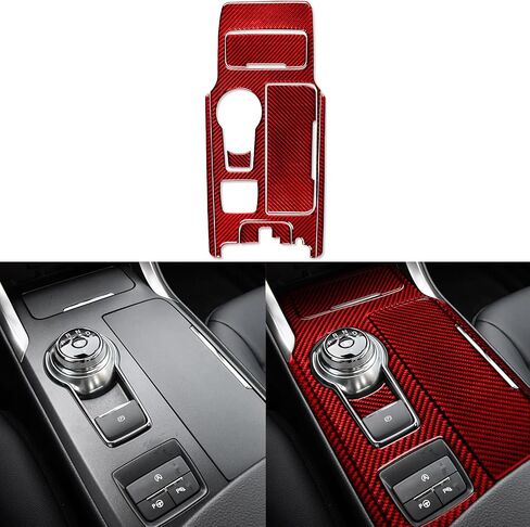 Real Bright Soft Carbon Fiber Car Dash Central Navigation Screen Control Panel ​​Sticker Compatible with Ford Mondeo/Fusion 2013 2014 2015 2016 2017 2018 2019 Auto Interior Accessories Black in Saudi Arabia