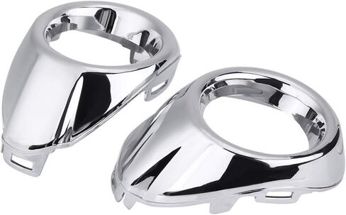 Aramox Front Bumper Fog Light Cover, Chrome-Plated ABS Plastic Bezel Trim, Compatible with Focus 2012-2014 in Saudi Arabia