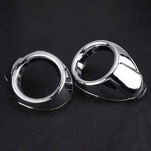 Aramox Front Bumper Fog Light Cover, Chrome-Plated ABS Plastic Bezel Trim, Compatible with Focus 2012-2014 in Saudi Arabia