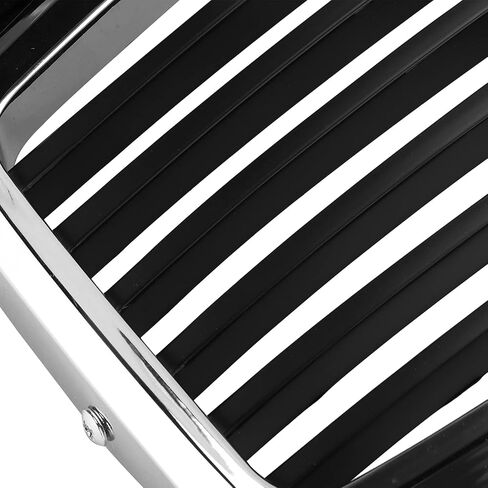 EVGATSAUTO Front Grille, Front Center Grille Grill Chrome 51131884350 Replacement for E30 M3 3 Series 325i 318i 320i in Saudi Arabia