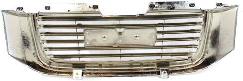 Garage-Pro Grille Assembly for GMC ENVOY 02-09 Ptd-Black Shell/Ptd-Gray Insert w/Chrome Insert Opn'g Mldg in Saudi Arabia