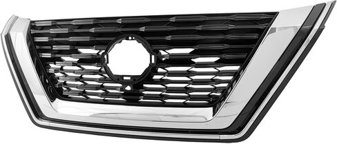 مجموعة الشبكة الأمامية Garage-Pro لسيارة Nissan Rogue 2021-2023 USA، هيكل أسود وإدراج NI1200323 in Saudi Arabia