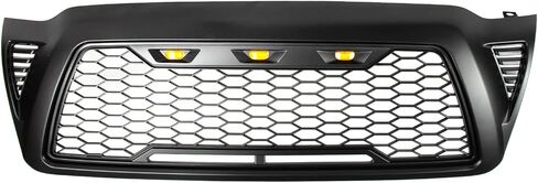 شواية مع أسلاك إضاءة LED شبكة أمامية سوداء متوافقة مع 2005 2006 2007 2008 2009 2010 2011 تاكوما in Kuwait