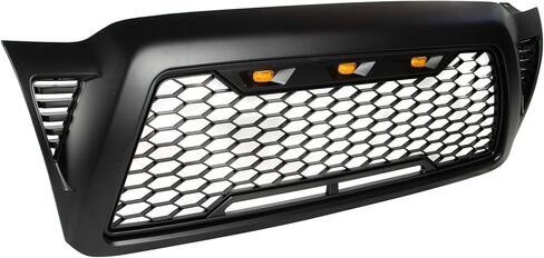 شواية مع أسلاك إضاءة LED شبكة أمامية سوداء متوافقة مع 2005 2006 2007 2008 2009 2010 2011 تاكوما in Kuwait