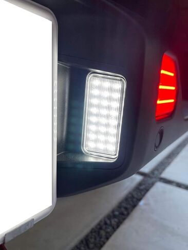 مجموعة إضاءة لوحة ترخيص LED كاملة 3 وات من iJDMTOY OEM-Fit متوافقة مع Jeep 2018-up Wrangler JL JLU، مدعومة بثنائيات LED بيضاء زينون 18-SMD in Saudi Arabia
