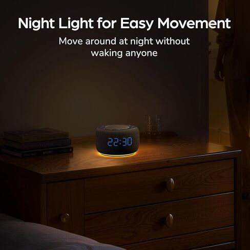 BUFFBEE Bluetooth Speaker Alarm Clock with FM Radio - High Fidelity Sound, Full Range Dimmer, Plugged in Alarm Clock Radio for Bedroom in Kuwait