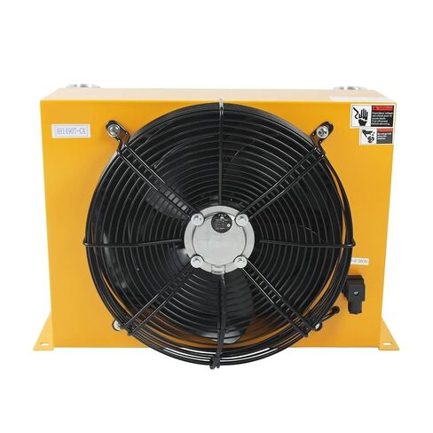 AH1490T-CA 250L/min Air Cooler Radiator Sheet CNC Machine Hydraulic Oil Reduction High Temperature Oil Fan Efficient Shock Absorption(DC24V) in Kuwait