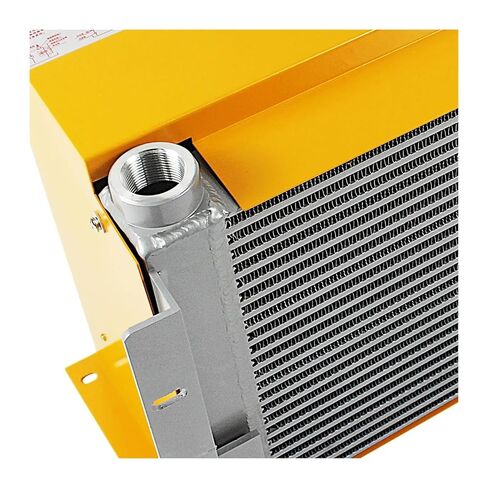 AH1490T-CA 250L/min Air Cooler Radiator Sheet CNC Machine Hydraulic Oil Reduction High Temperature Oil Fan Efficient Shock Absorption(DC24V) in Kuwait