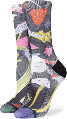 Stance Night Of The Salamander Crew Socks, Black in Kuwait