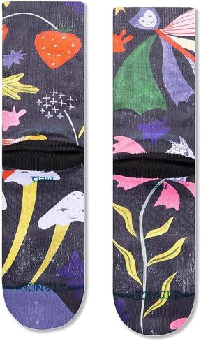 Stance Night Of The Salamander Crew Socks, Black in Kuwait