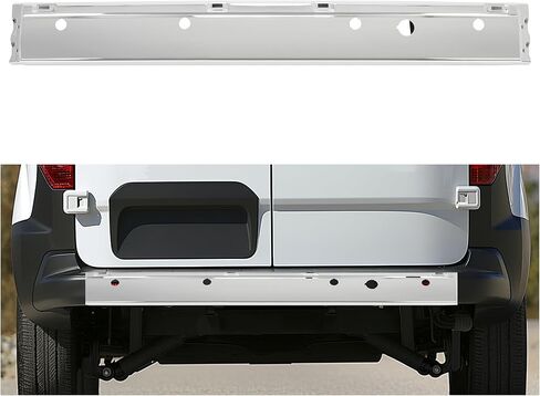 HECASA Rear Bumper Face Bar Compatible with 2010-2013 Ford Transit Connect Replacement for FO1102378 7T1Z-17906-BA Rear Facial Bar in Saudi Arabia