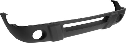 KUAFU Front Bumper Valance Compatible with 2001-2003 Ford Ranger Replacement for 1L5Z17626CAD FO1095189 W/Fog Light Holes Plastic Primer Matte Black Front Valance Panel in Saudi Arabia