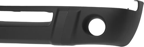 KUAFU Front Bumper Valance Compatible with 2001-2003 Ford Ranger Replacement for 1L5Z17626CAD FO1095189 W/Fog Light Holes Plastic Primer Matte Black Front Valance Panel in Saudi Arabia