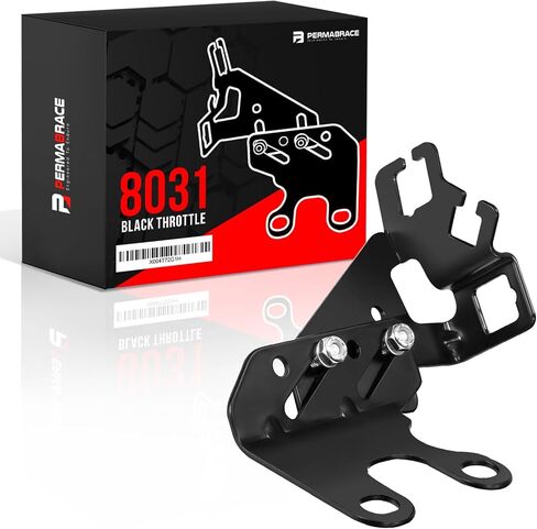 8031 Black Throttle Cable Bracket for Chevy SBC 265-400 & BBC 396-454 - Compatible with Throttle, TV & Cruise Cables in Kuwait