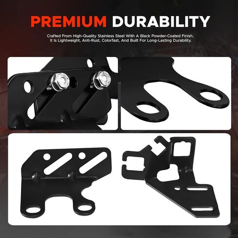 8031 Black Throttle Cable Bracket for Chevy SBC 265-400 & BBC 396-454 - Compatible with Throttle, TV & Cruise Cables in Kuwait