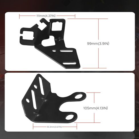 8031 Black Throttle Cable Bracket for Chevy SBC 265-400 & BBC 396-454 - Compatible with Throttle, TV & Cruise Cables in Kuwait