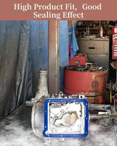 Transmission Oil Pan Gasket Fit for Ford C4 for Moroso 93107, Vulcanized Rubber with Rigid Core No Sealant Needed in Kuwait