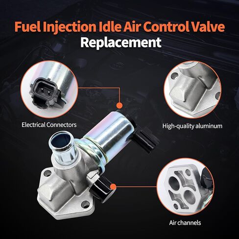 HiSport Idle Air Control Valve AC170 Compatible with Ford Mustang 1996-2001,Replacement for Lincoln Mercury Grand Marquis Town Car & Crown Victoria 1996-1999 Replaces F8VE9F715AA V8 4.6L W/Gasket in Saudi Arabia