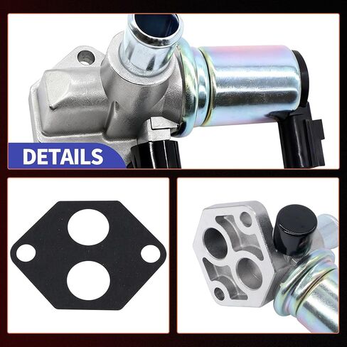HiSport Idle Air Control Valve AC170 Compatible with Ford Mustang 1996-2001,Replacement for Lincoln Mercury Grand Marquis Town Car & Crown Victoria 1996-1999 Replaces F8VE9F715AA V8 4.6L W/Gasket in Saudi Arabia
