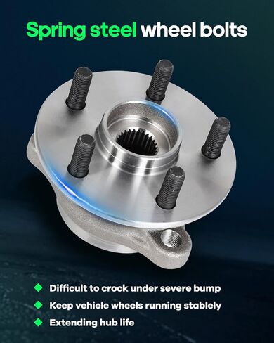 SCITOO Front Wheel Bearing Hub Assembly 513402 for Toyota Corolla/Prius AWD-e 2019-2022, for Toyota Prius 2016-2022 in Saudi Arabia