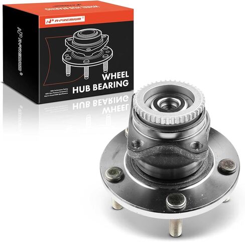 محمل العجلة الخلفية الممتازة ومجموعة المحور مع حلقة ABS و5 عروة متوافقة مع Mitsubishi Eclipse 2005-2012، Galant 2004-2012، مع ABS رباعي العجلات in Saudi Arabia