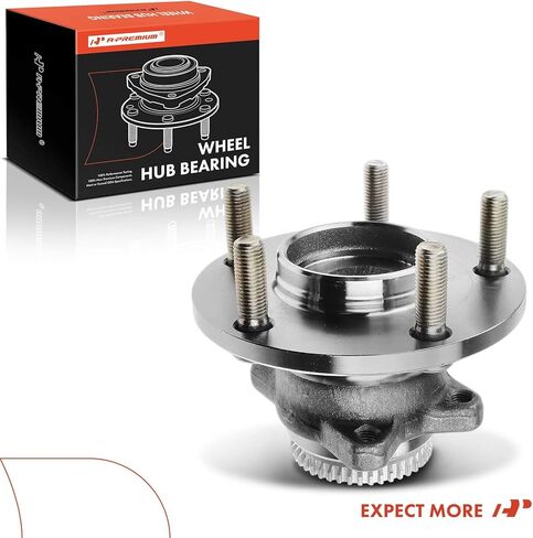 محمل العجلة الخلفية الممتازة ومجموعة المحور مع حلقة ABS و5 عروة متوافقة مع Mitsubishi Eclipse 2005-2012، Galant 2004-2012، مع ABS رباعي العجلات in Saudi Arabia