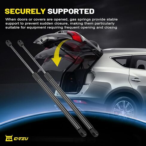 SX200P1-11-DC 20" Gas Strut, 15 Lbs / 66N Lift Support Gas Spring for RV Door, Travel Trailer Doors, Kitchen Cabinets, Tool Box Lids - 2 Pcs in Saudi Arabia