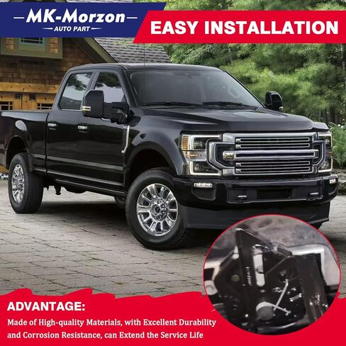 Hood Latch Assembly with Anti Theft Sensor Compatible with 2017-2022 Ford F-250 F-350 F-450 F-550 Super Duty Replaces# HC3Z-16700-F in Kuwait