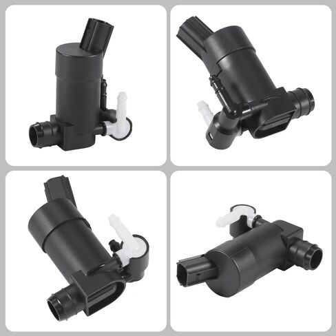 Windshield Washer Motor Pump for Volvo V50 / V70 / XC70 / XC90 for Ford Focus/Mondeo/Kuga/C-Max/S-Max | High-Pressure Spraying | Replace Part 1S7117K624FE, 30699952 in Saudi Arabia