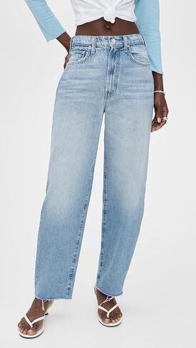 MOTHER Women's The Fangirl Hover Fray Jeans in Kuwait