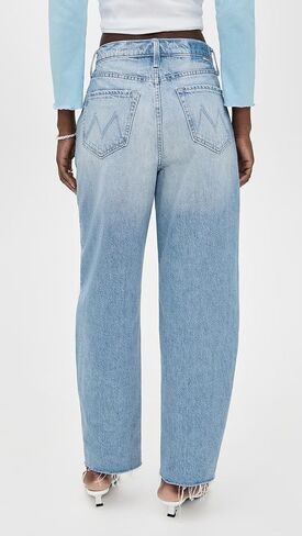 MOTHER Women's The Fangirl Hover Fray Jeans in Kuwait