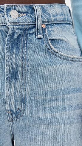 MOTHER Women's The Fangirl Hover Fray Jeans in Kuwait