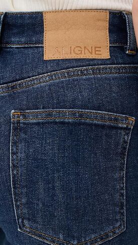 ALIGNE Women's Gracey Denim Peddle Pusher Capris in Saudi Arabia