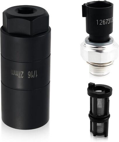 مقبس مستشعر ضغط زيت المحرك OEM#12673134، وحدة إرسال زيت السيارة ومقبس تبديل ضغط الزيوت متوافق مع هامر بويك جي إم سي، مقابس مستشعر الزيوت ملحقات السيارة مع محرك 3/8 بوصة in Kuwait