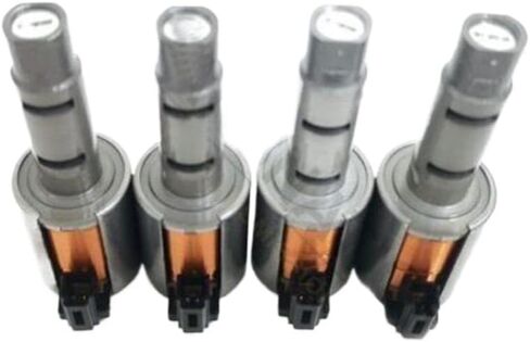 4pcs CVT Transmission Solenoid JF015E RE0F11A Compatible With Tiida Note Sentra Versa Spark Car Drivetrain Automatic Parts in Kuwait
