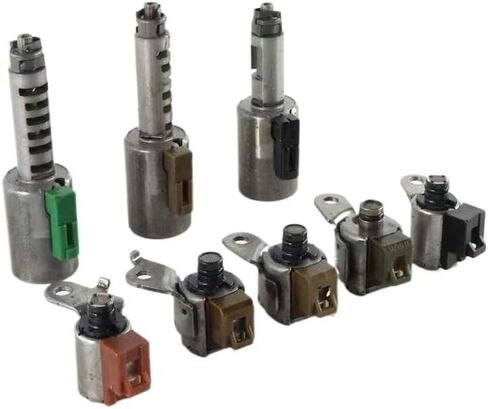 Transmission Solenoids Set AW55-50SN AW55-51SN AF33-5 AW235 RE5F22A 8pcs Compatible With V70 S40 V50 S60 S80 C30 Maxima in Kuwait