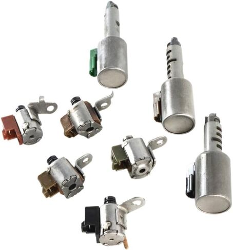 Transmission Solenoids Set AW55-50SN AW55-51SN AF33-5 AW235 RE5F22A 8pcs Compatible With V70 S40 V50 S60 S80 C30 Maxima in Kuwait