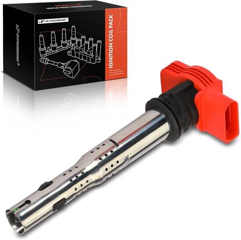 A-Premium Engine Ignition Coil Set of 8 Compatible with Audi A4 A5 A6 Q7 S4 S5 S6 S8 R8 & Porsche Cayenne Cayenne & Volkswagen Touareg - 3.0L 3.2L 4.2L 5.2L, 2005-2019 - Replace# 06E905115E in Saudi Arabia