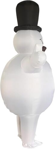 Christmas Snowman Cartoon Cosplay Mascot Costume for Adult Party Costume in Kuwait