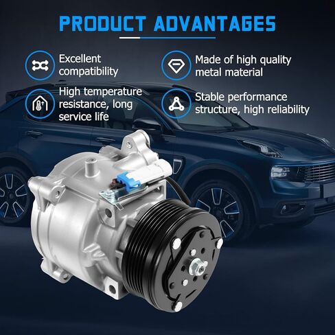 ضاغط تيار متردد 22301C مع قابض يناسب 2013-2021 Encore، 2013-2021 Sonic، 2013-2021 Trax 1.4L، يناسب 2020-2021 Encore GX 1.2L 1.3L، استبدال ضاغط تكييف الهواء OE 42623009 in Saudi Arabia